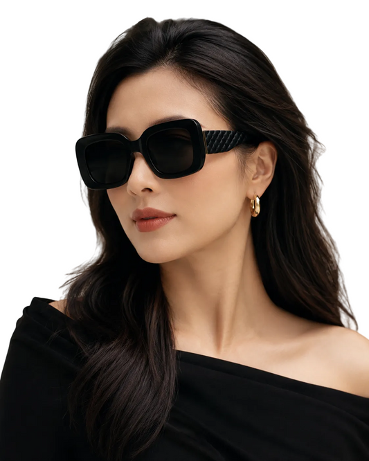 Square Polycarbonate UV400 Sunglasses