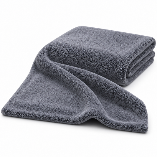 PURESTAR Duplex Drying Towel L | 1060gsm Edgeless Korean Microfiber | Car Drying Towel