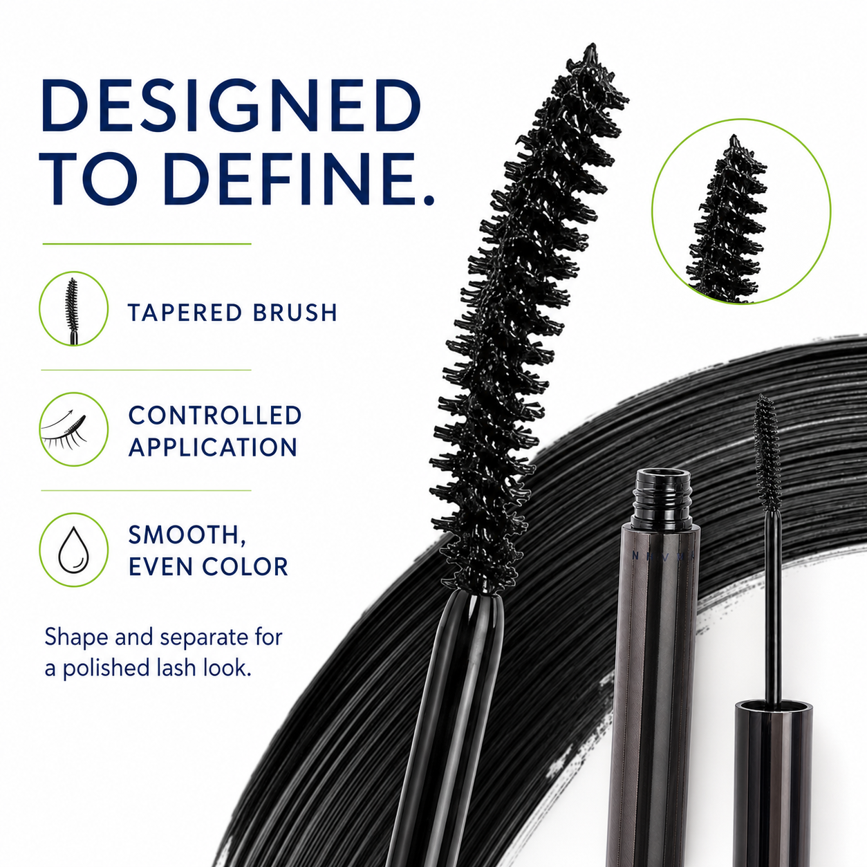 HEAVY MAKEUP Define Eyes Mascara Long&Lash | No Smudging No Clumping | Korean Eye Makeup
