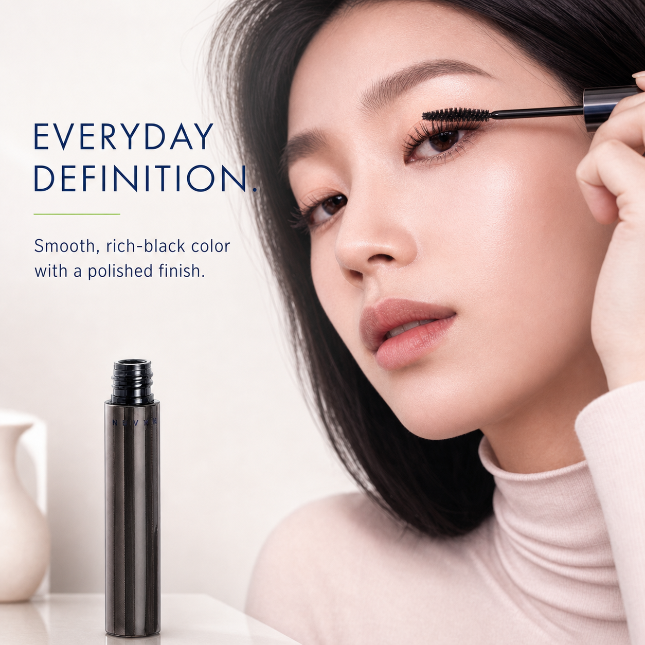 HEAVY MAKEUP Define Eyes Mascara Long&Lash | No Smudging No Clumping | Korean Eye Makeup