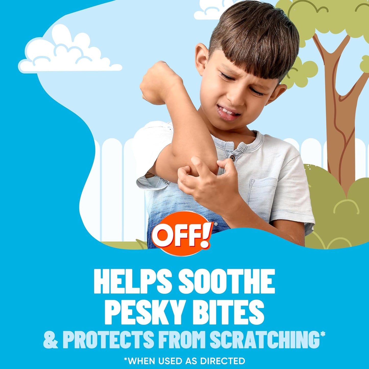OFF! Post-Bug Bite Patches for Adults & Kids, Camping Essentials, Hydrocolloid Soothing Patches, Latex -Free, 20 Count