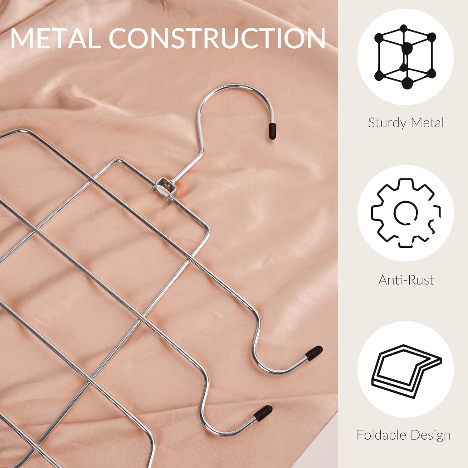 Maximize Closet Space with 2 Pack Tank Top Hanger - 32 Hooks, Sturdy Metal, 360° Rotating, Foldable Bra Organizer for Apartments and Dorms