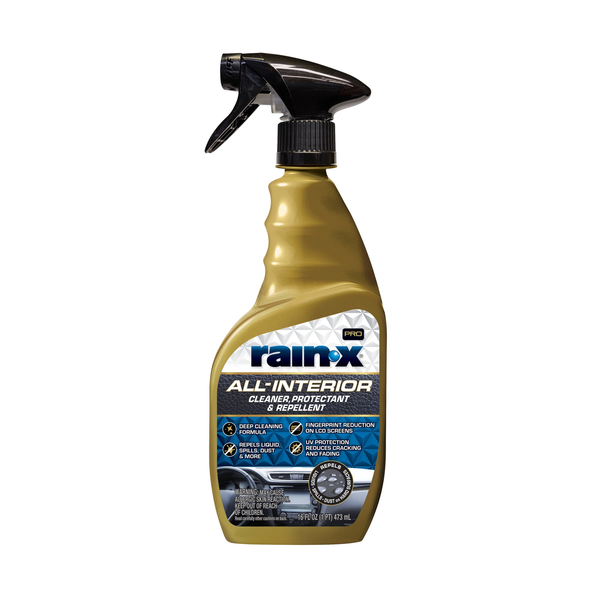 (2 Pack)  Pro All Interior Cleaner, Protectant & Repellent, 16Oz