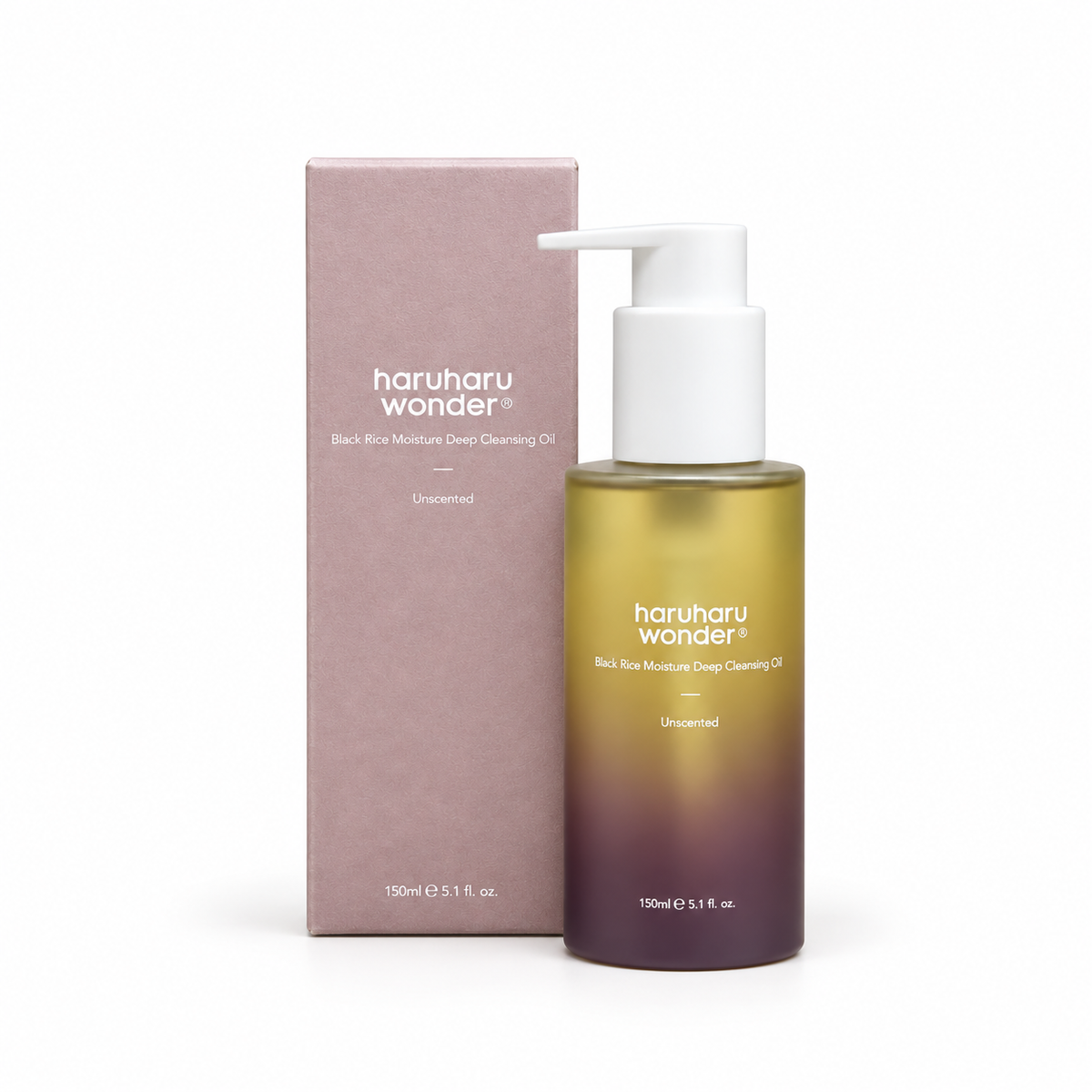 haruharu wonder Black Rice Moisture Deep Cleansing Oil 150ml bottle