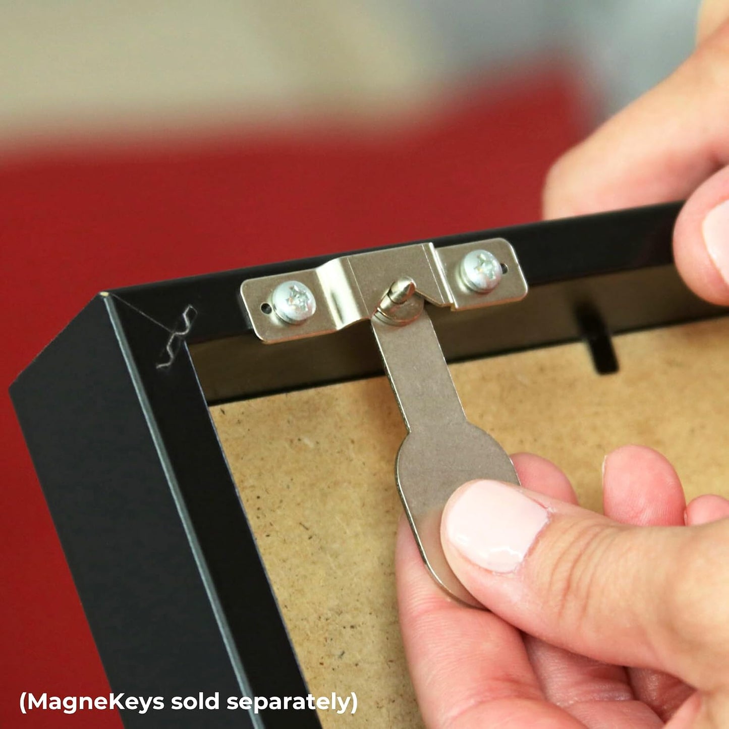 Single-Notch Precision Picture Hangers 10 Pack - plus Self-Tapping Screws & Nails Kit - Fast, Easy and Precise