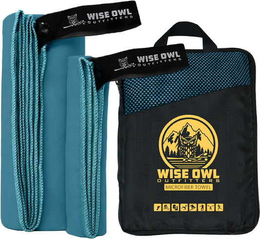 Microfiber Camping Towel - Quick Dry Towel for Travel, Backpacking, Hiking, Beach, Gym & Yoga - X-Large