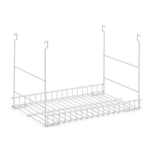 Universal 18 Inch Hanging Wire Shelf for Wire Closet Shelving, Fits Most ClosetMaid Shelves