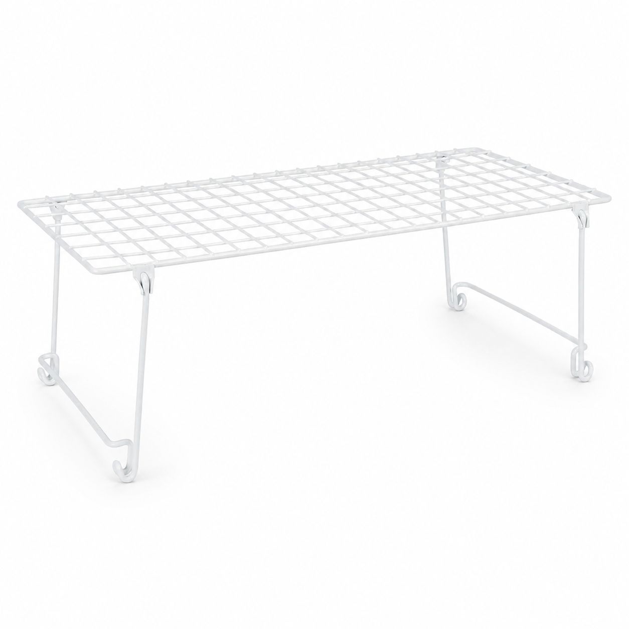 Multi-Purpose Closet Hanging Wire Storage Shelf, White